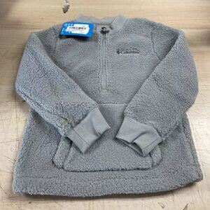 Columbia Youth Boys Rugged Ridge II Sherpa Half Zip Columbia Grey X-small